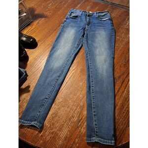 Kancan Womens Junior Size 11 29 Skinny Denim Blue Jeans Casual Pants